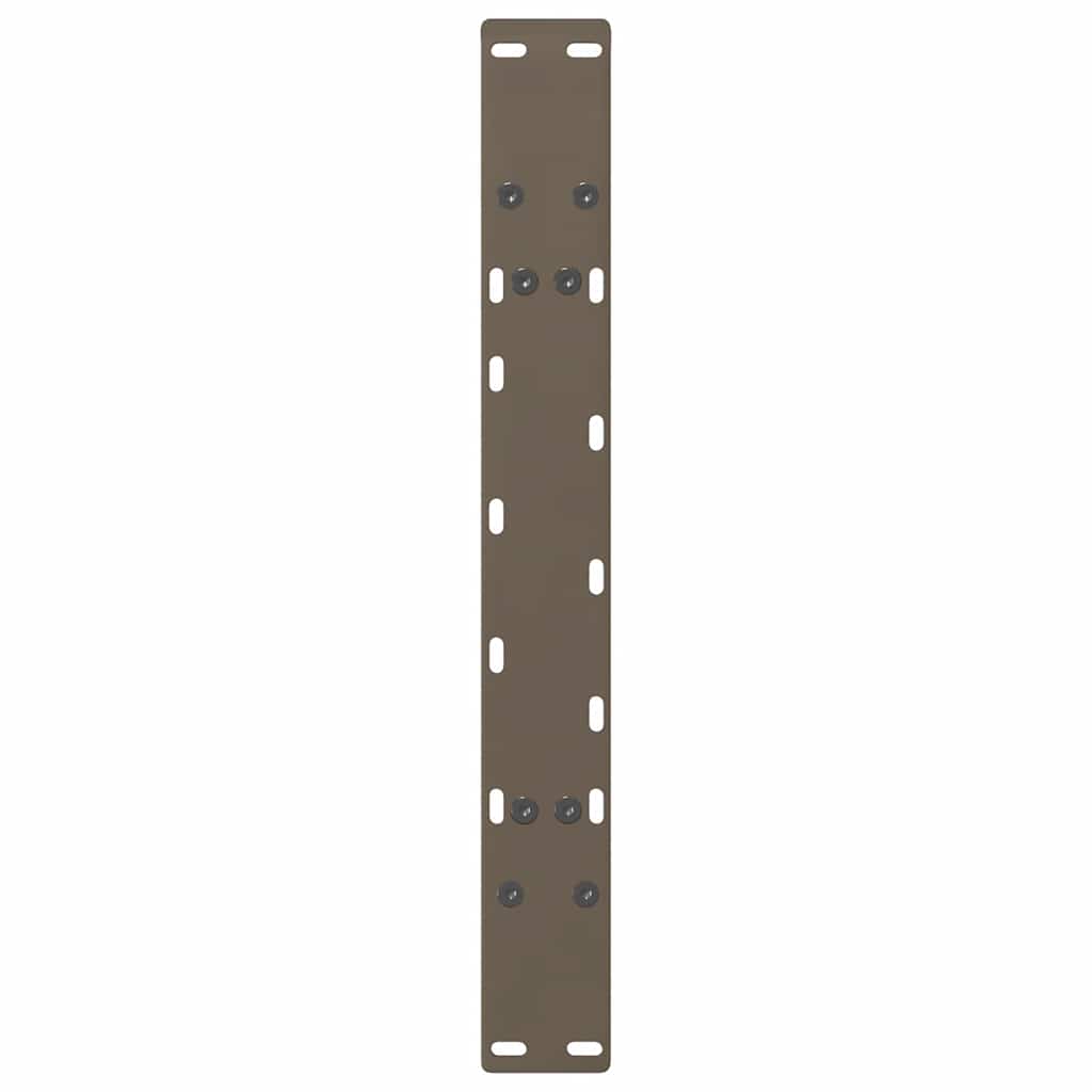 vidaXL Nogi do stolika kawowego w kształcie litery A 2 szt. 70x(42-43) cm Stal