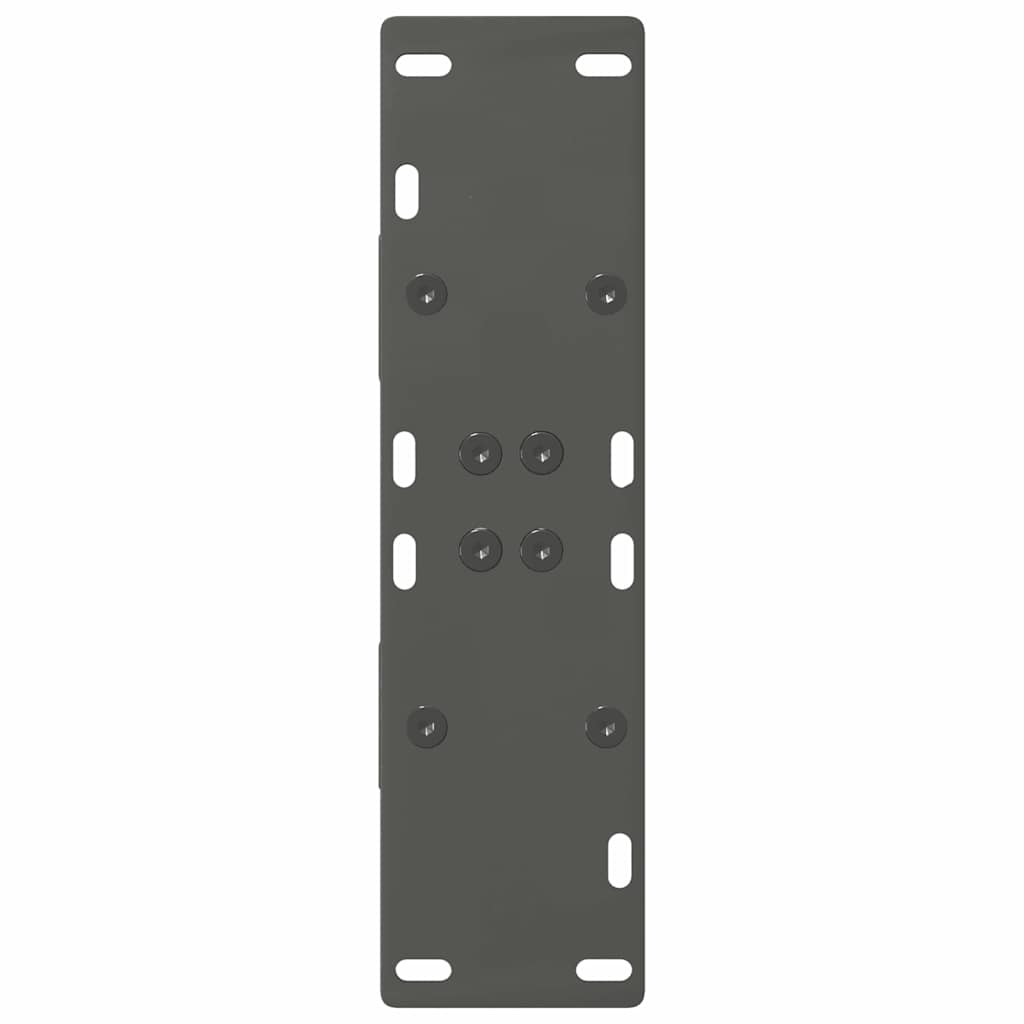 vidaXL Nogi do stołu jadalnego w kształcie litery A 2 szt. Antracyt 50x(72-73) cm Stal