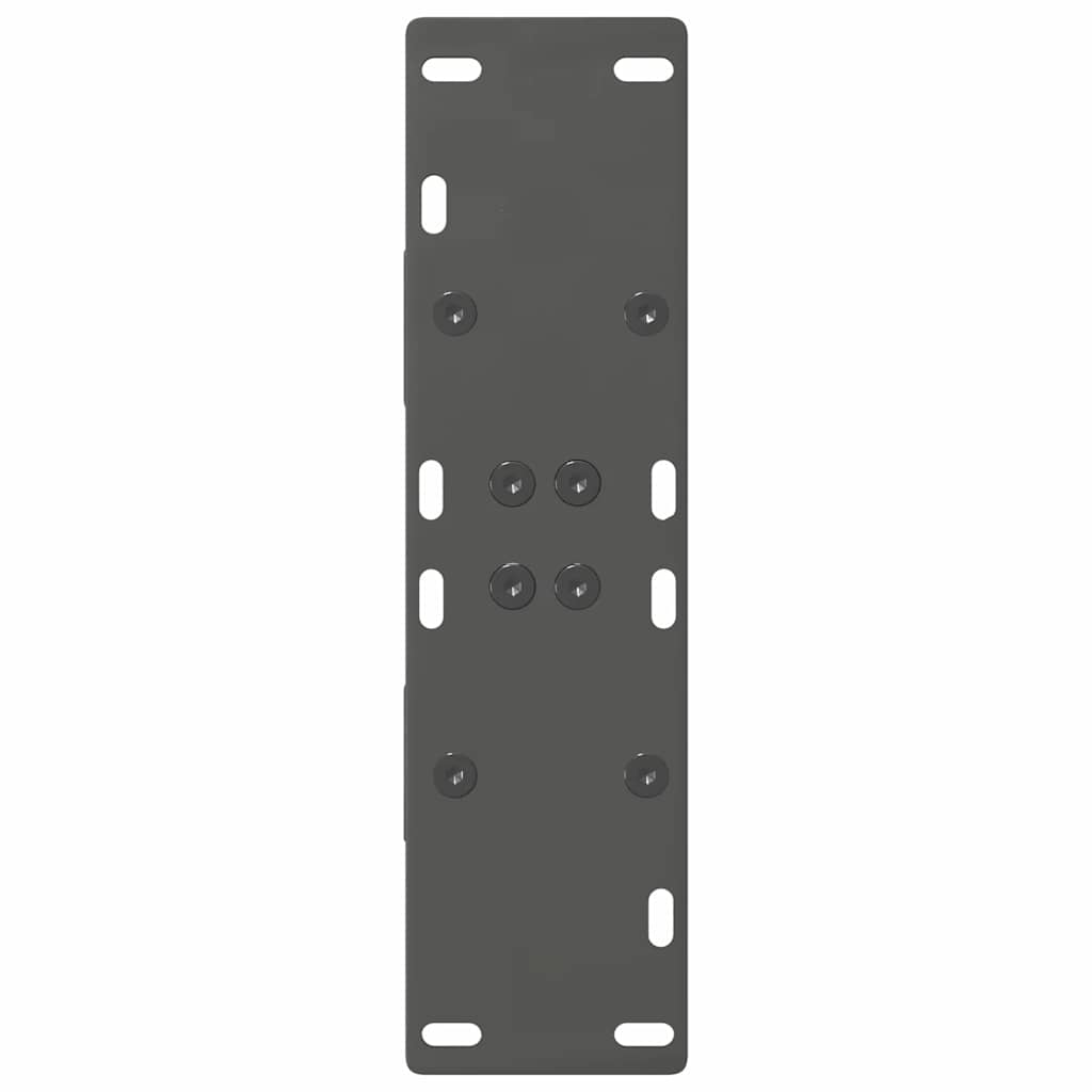 vidaXL Nogi do stołu jadalnego w kształcie litery A 2 szt. Antracyt 60x(72-73) cm Stal
