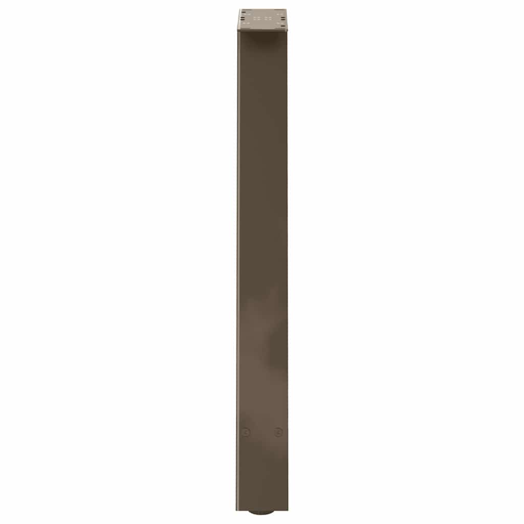 vidaXL Nogi do stołu jadalnego w kształcie litery A 2 szt. 60x(72-73) cm Stal