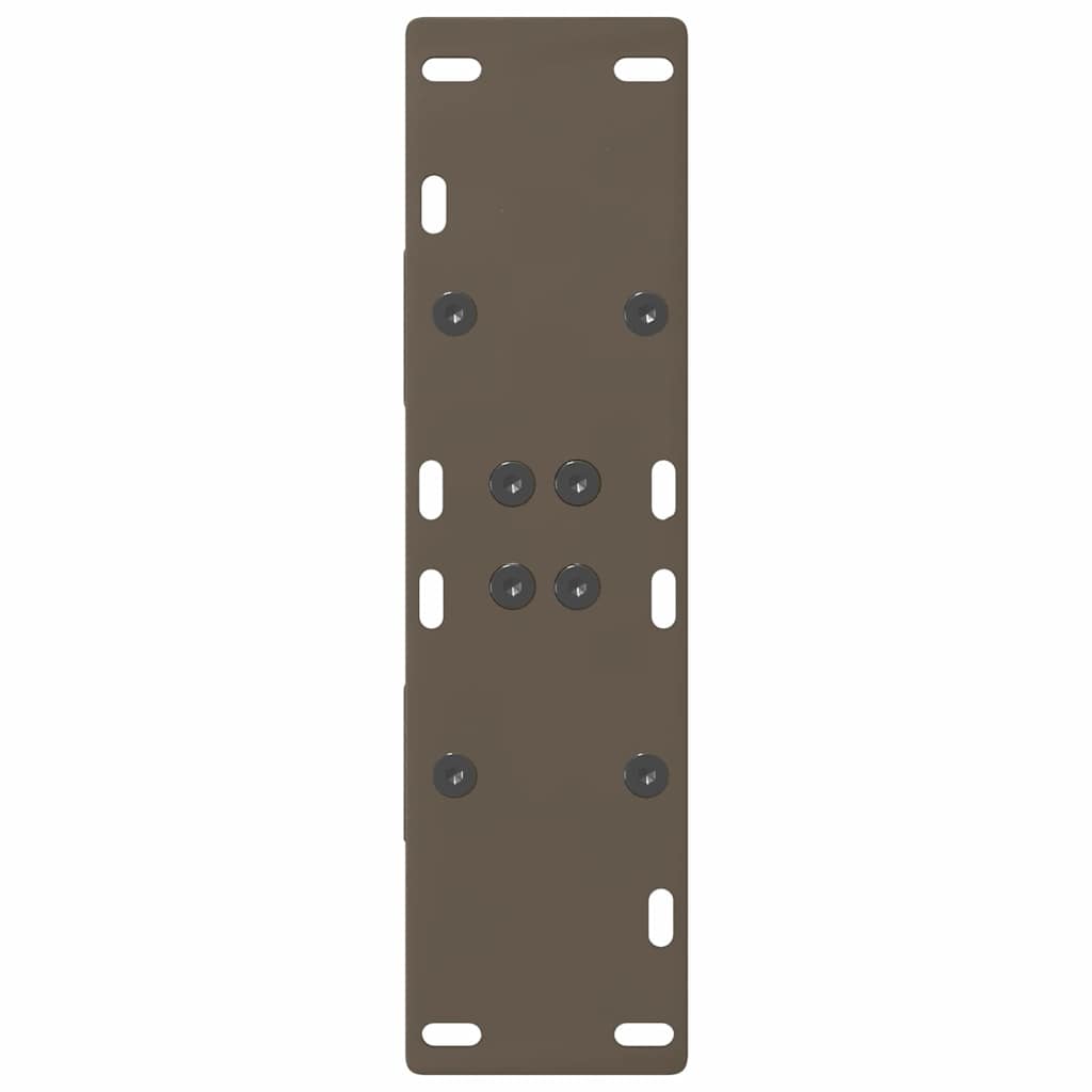 vidaXL Nogi do stołu jadalnego w kształcie litery A 2 szt. 60x(72-73) cm Stal