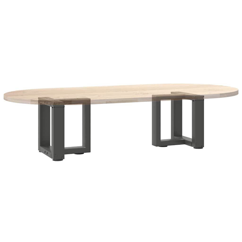 vidaXL Nogi do stolika kawowego w kształcie litery T 2 szt. Antracyt 30x25x(30-31) cm Stal