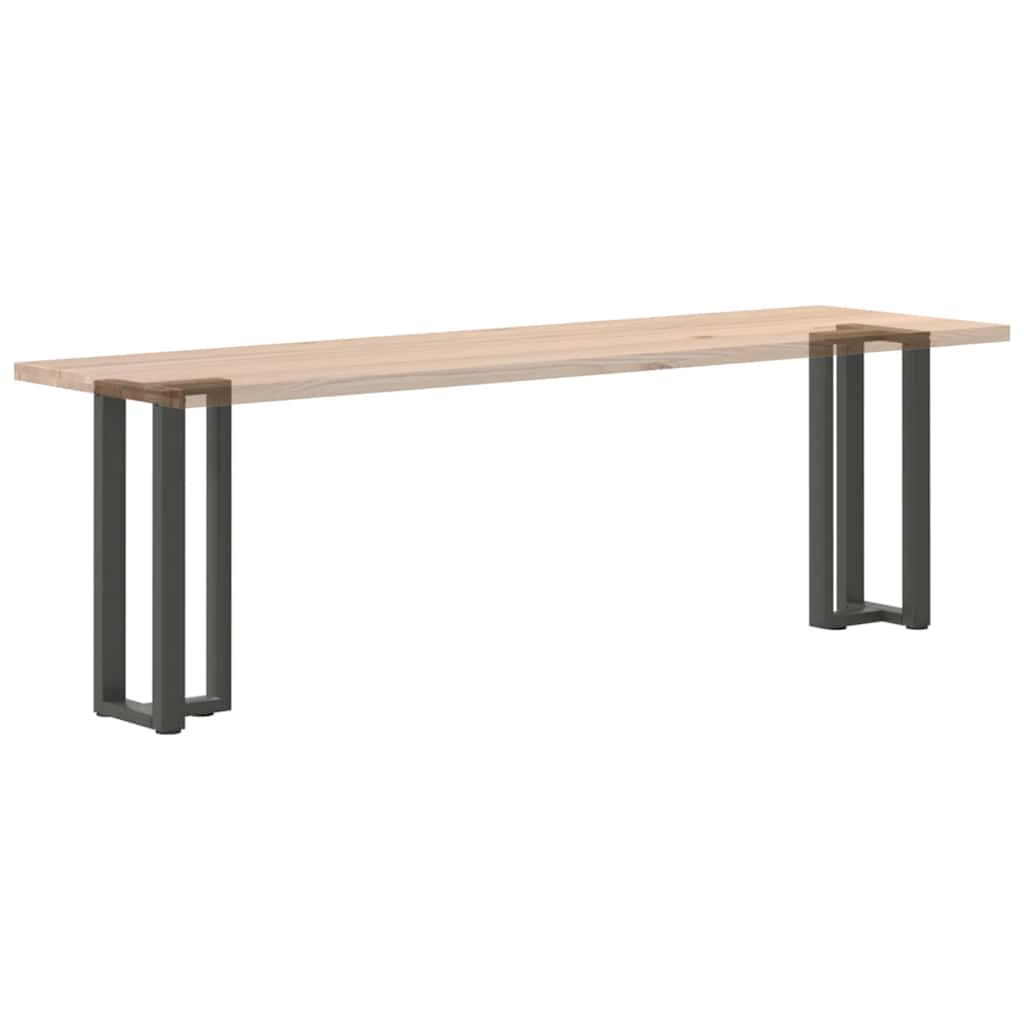 vidaXL Nogi do stołu konsolowego w kształcie litery T 2 szt. Antracyt 25x28x(72-73) cm Stal