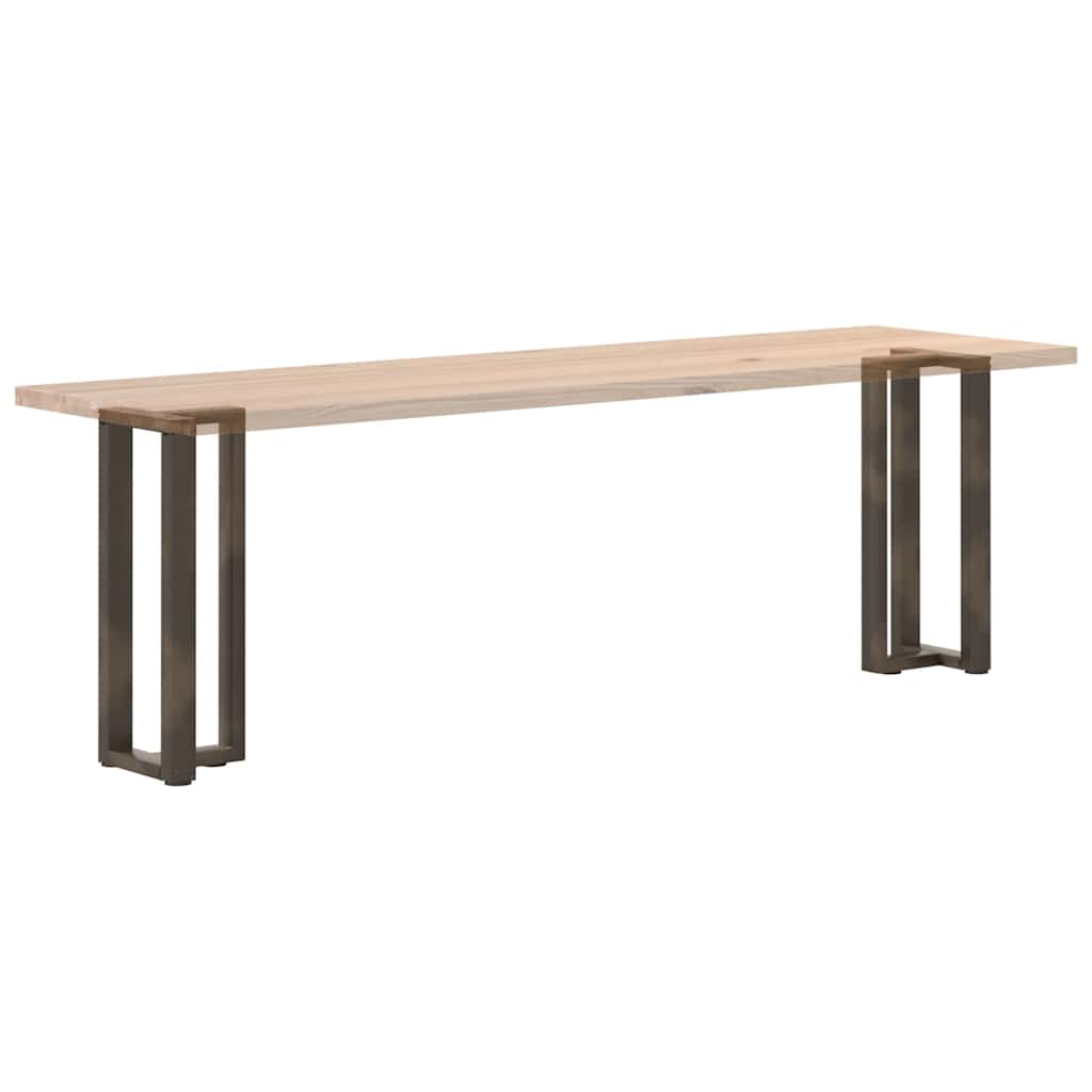 vidaXL Nogi do stołu konsolowego w kształcie litery T 2 szt. Czarne 38x25x(72-73) cm Stal