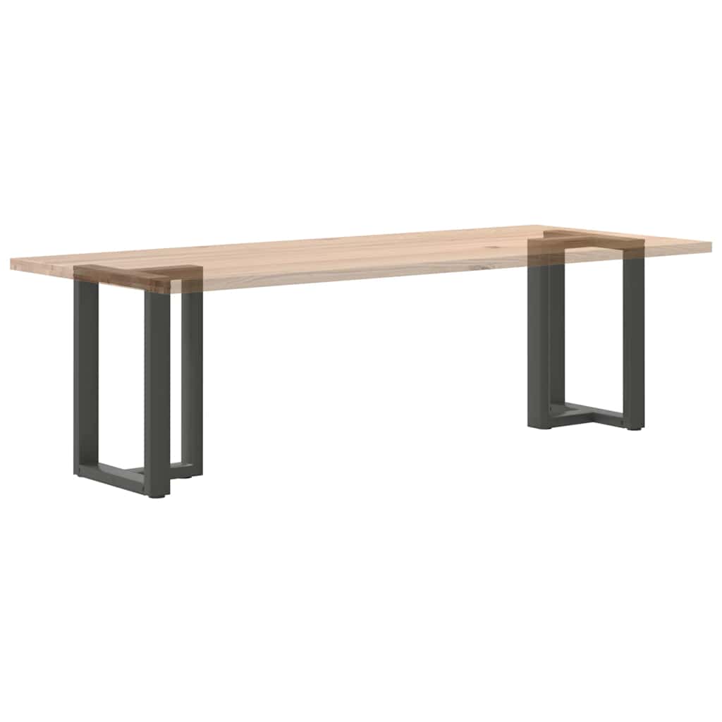 vidaXL Nogi do stołu jadalnego w kształcie litery T 2 szt. Antracyt 60x35x(72-73) cm Stal