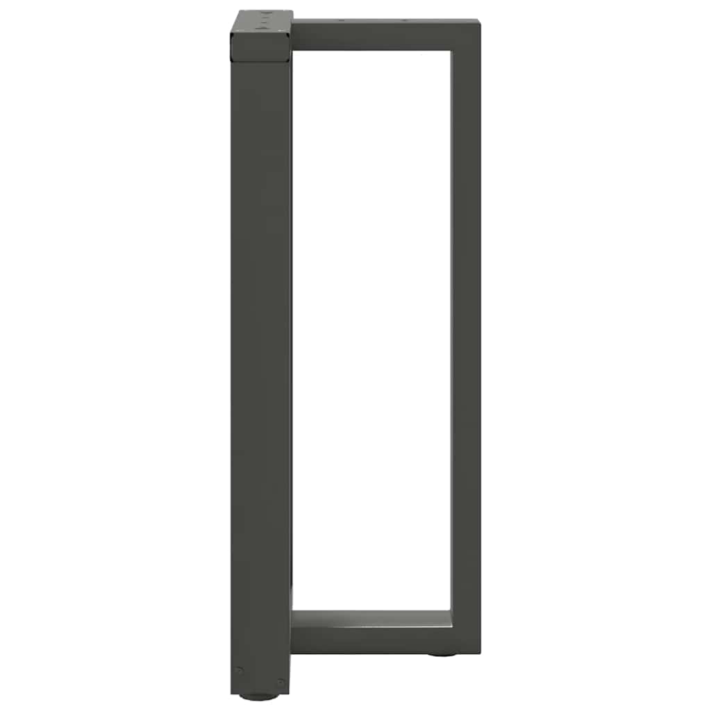 vidaXL Nogi do stołu barowego w kształcie litery T 2 szt. Antracyt 40x35x(90-91) cm Stal