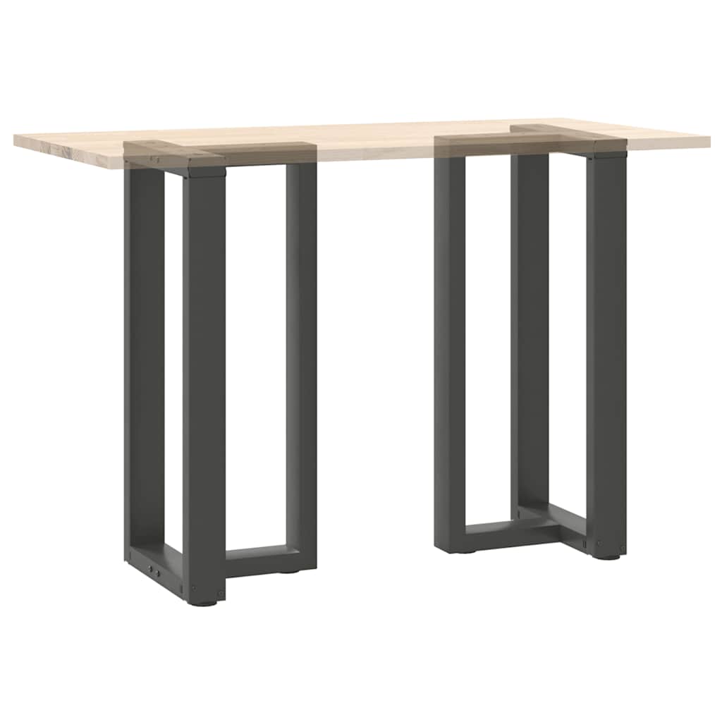 vidaXL Nogi do stołu barowego w kształcie litery T 2 szt. Antracyt 40x35x(90-91) cm Stal