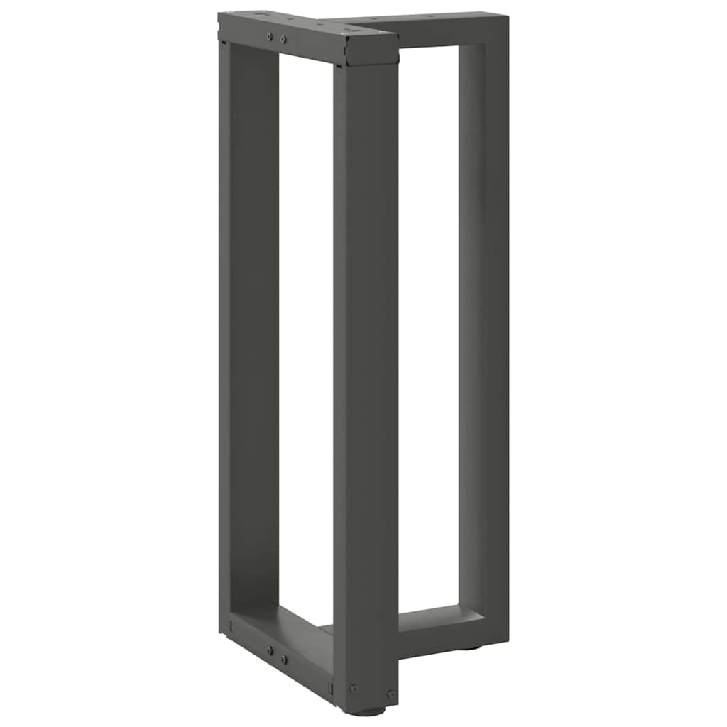 vidaXL Nogi do stołu barowego w kształcie litery T 2 szt. Antracyt 50x35x(90-91) cm Stal