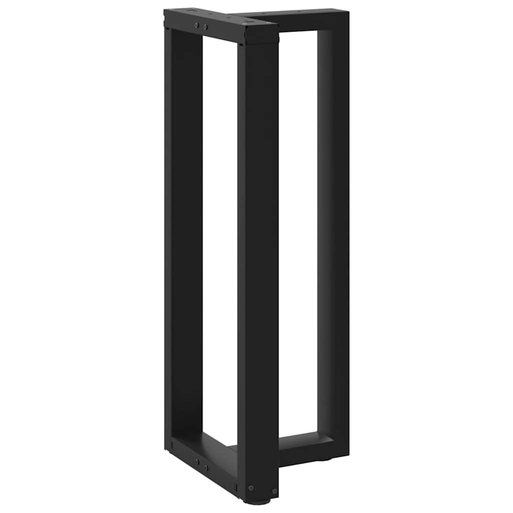 vidaXL Nogi do stołu barowego w kształcie litery T 2 szt. Czarne 40x35x(100-101) cm Stal