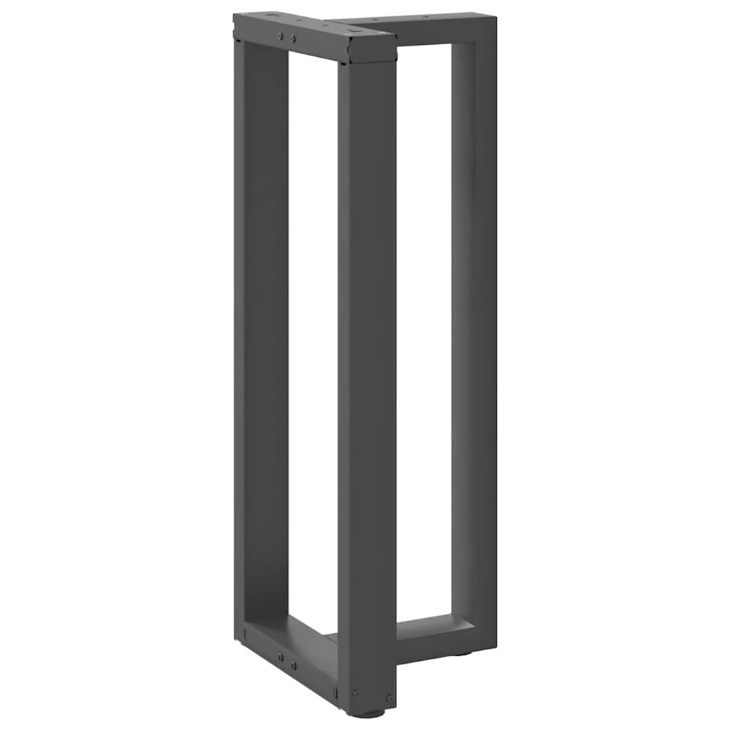 vidaXL Nogi do stołu barowego w kształcie litery T 2 szt. Antracyt 40x35x(100-101) cm Stal