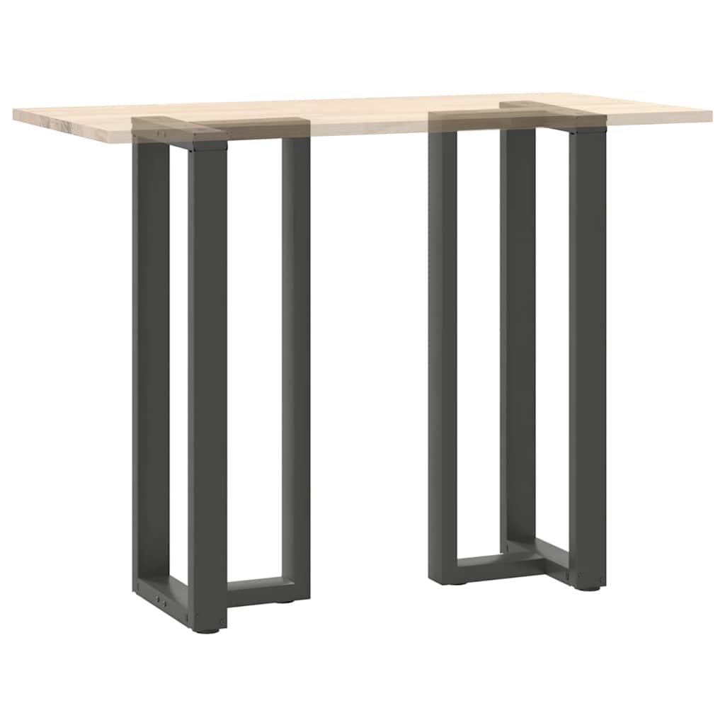 vidaXL Nogi do stołu barowego w kształcie litery T 2 szt. Antracyt 40x35x(110-111) cm Stal