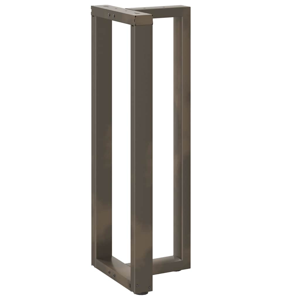 vidaXL Nogi do stołu barowego w kształcie litery T 2 szt. Czarne 40x35x(110-111) cm Stal