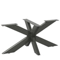 vidaXL Noga stolika kawowego Pająk Kształt Antracyt 98x58x(42-43) cm Stal
