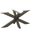 vidaXL Noga stolika kawowego Pająk Kształt Czarny 98x58x(42-43) cm Stal