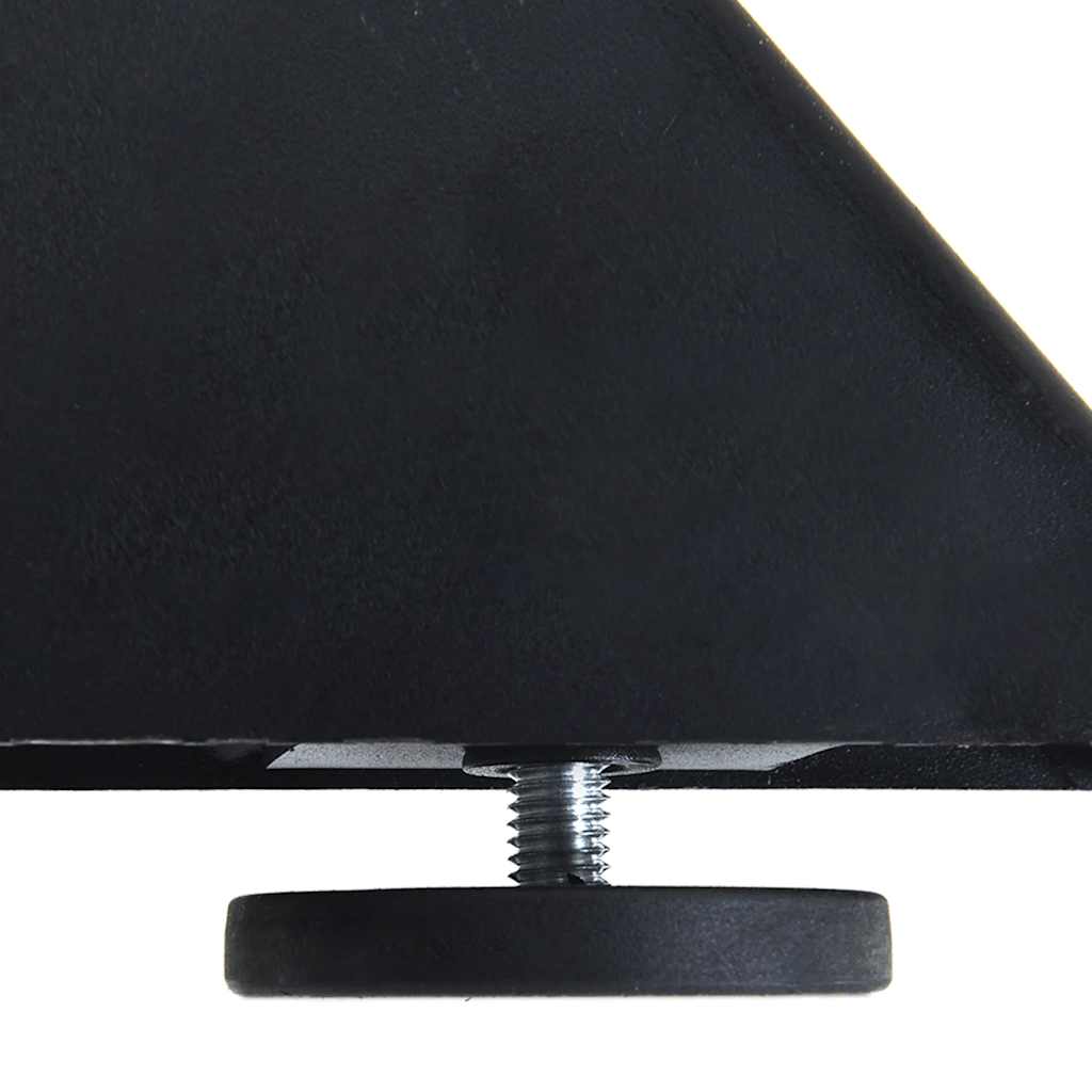 vidaXL Noga do stołu jadalnego Pająk kształt antracyt 120x68x(72-73) cm stal