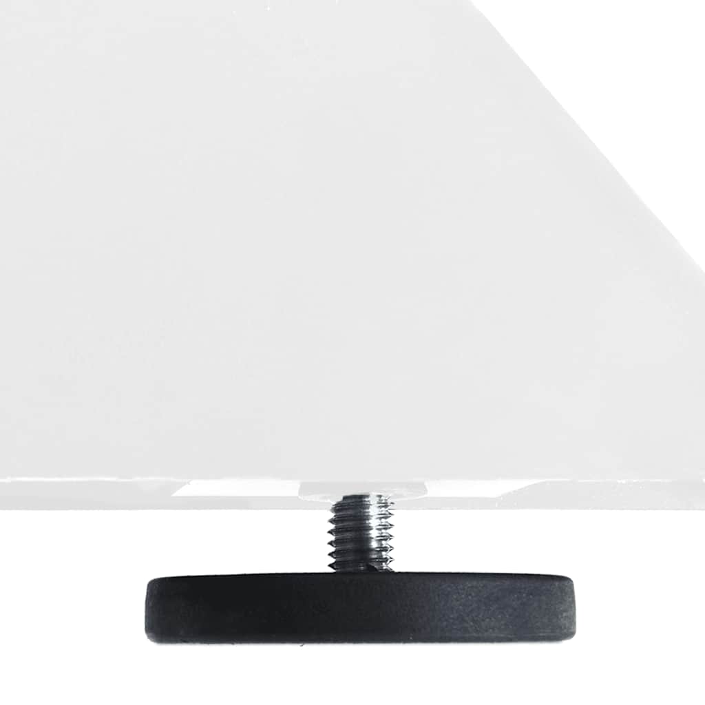 vidaXL Noga do stołu jadalnego Pająk Kształt Biały 150x78x(72-73) cm Stal
