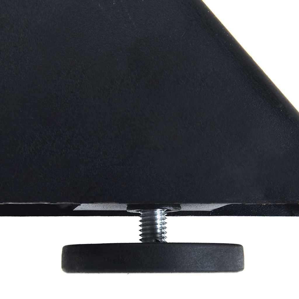 vidaXL Noga do stołu jadalnego Pająk kształt antracyt 150x78x(72-73) cm stal