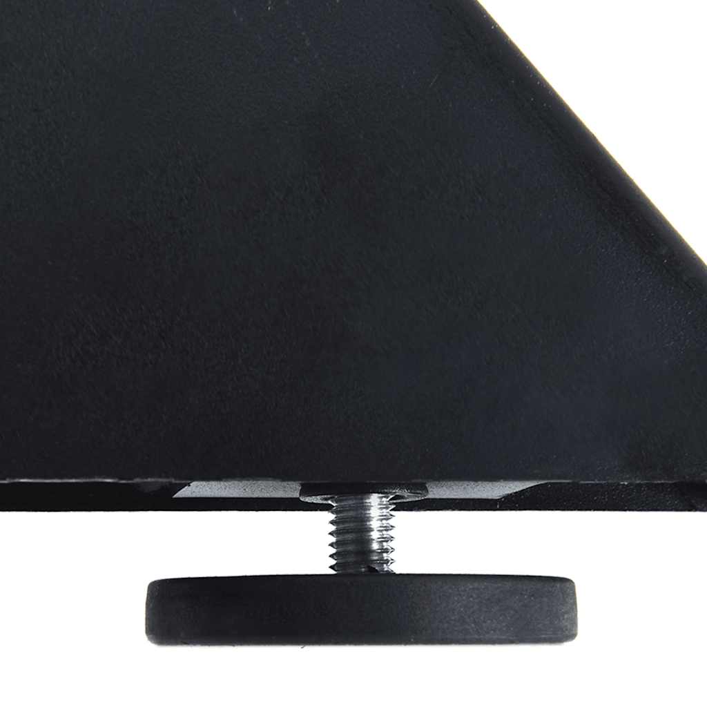 vidaXL Noga do stołu jadalnego Pająk Antracyt 85x85x(72-73) cm Stal