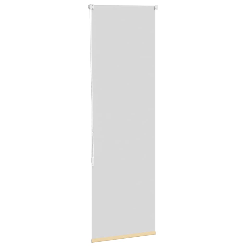 vidaXL Roleta zaciemniająca beżowa 50x130 cm Szerokość tkaniny 45,7 cm