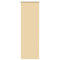 vidaXL Roleta zaciemniająca beżowa 55x130 cm Szerokość tkaniny 50,7 cm