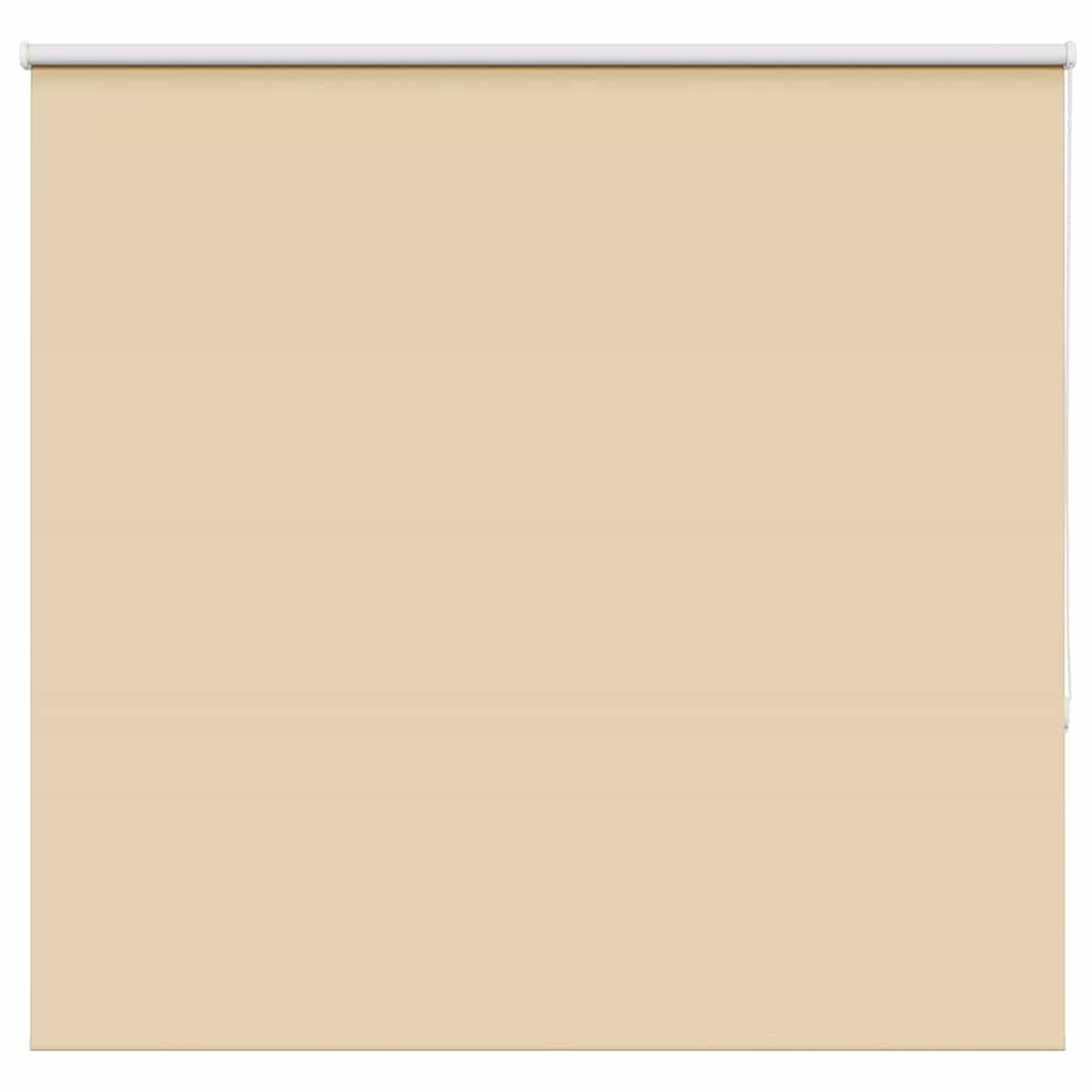 vidaXL Roleta zaciemniająca beżowa 150x130cm Szerokość tkaniny 146,6cm