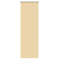 vidaXL Roleta zaciemniająca beżowa 40x150 cm Szerokość tkaniny 35,7 cm