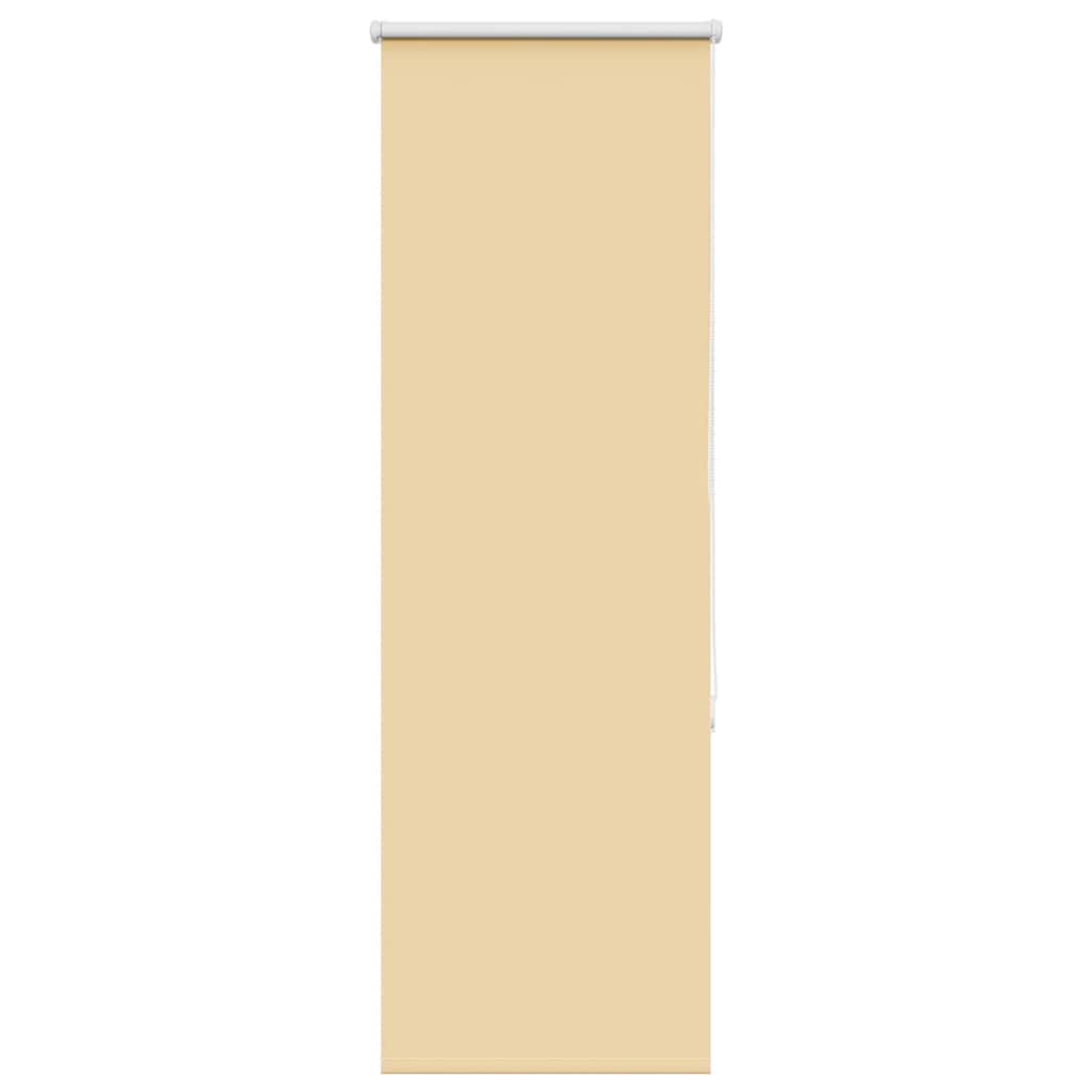 vidaXL Roleta zaciemniająca beżowa 40x150 cm Szerokość tkaniny 35,7 cm