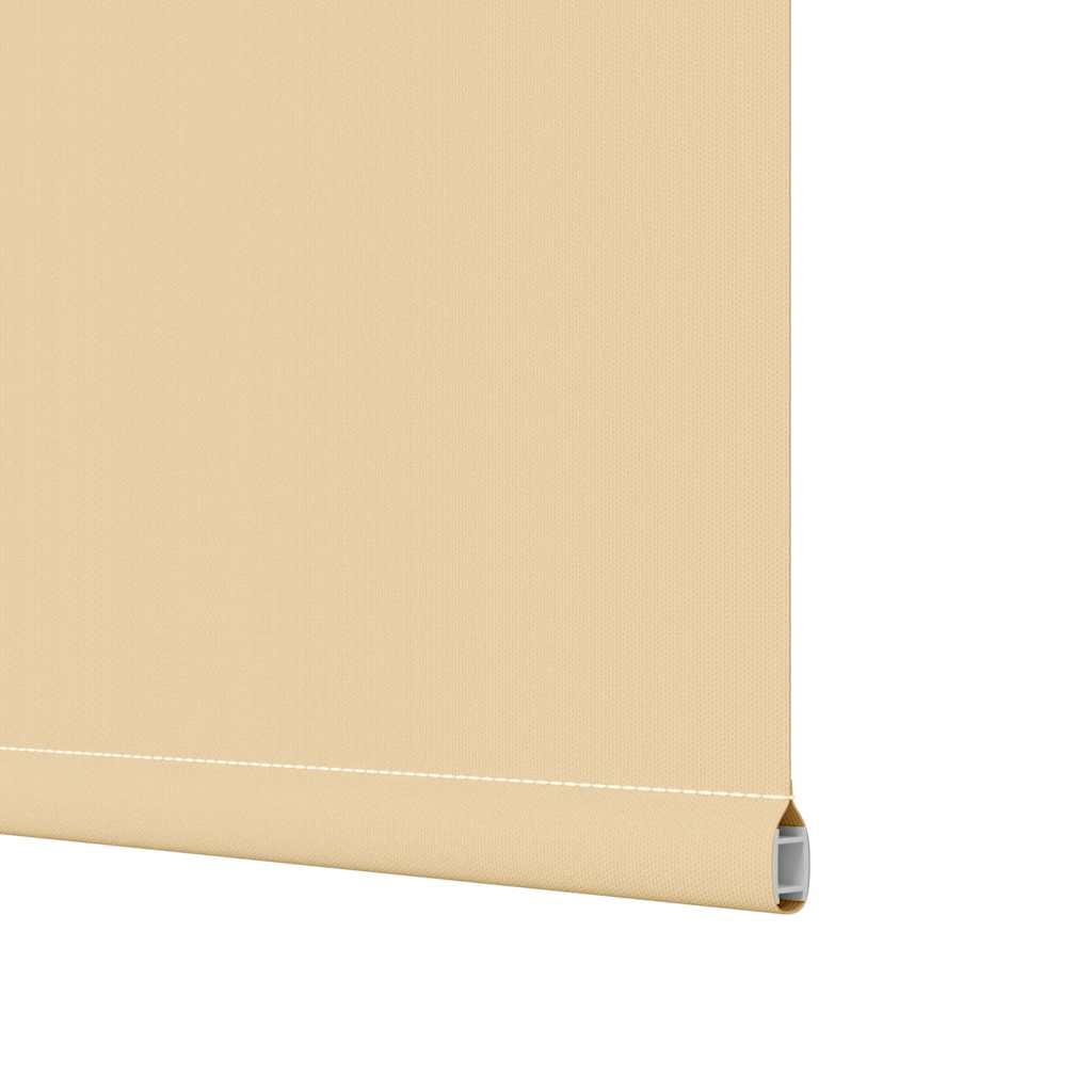 vidaXL Roleta zaciemniająca beżowa 45x150 cm Szerokość tkaniny 40,7 cm