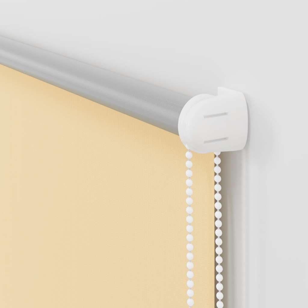 vidaXL Roleta zaciemniająca beżowa 50x150 cm Szerokość tkaniny 45,7 cm
