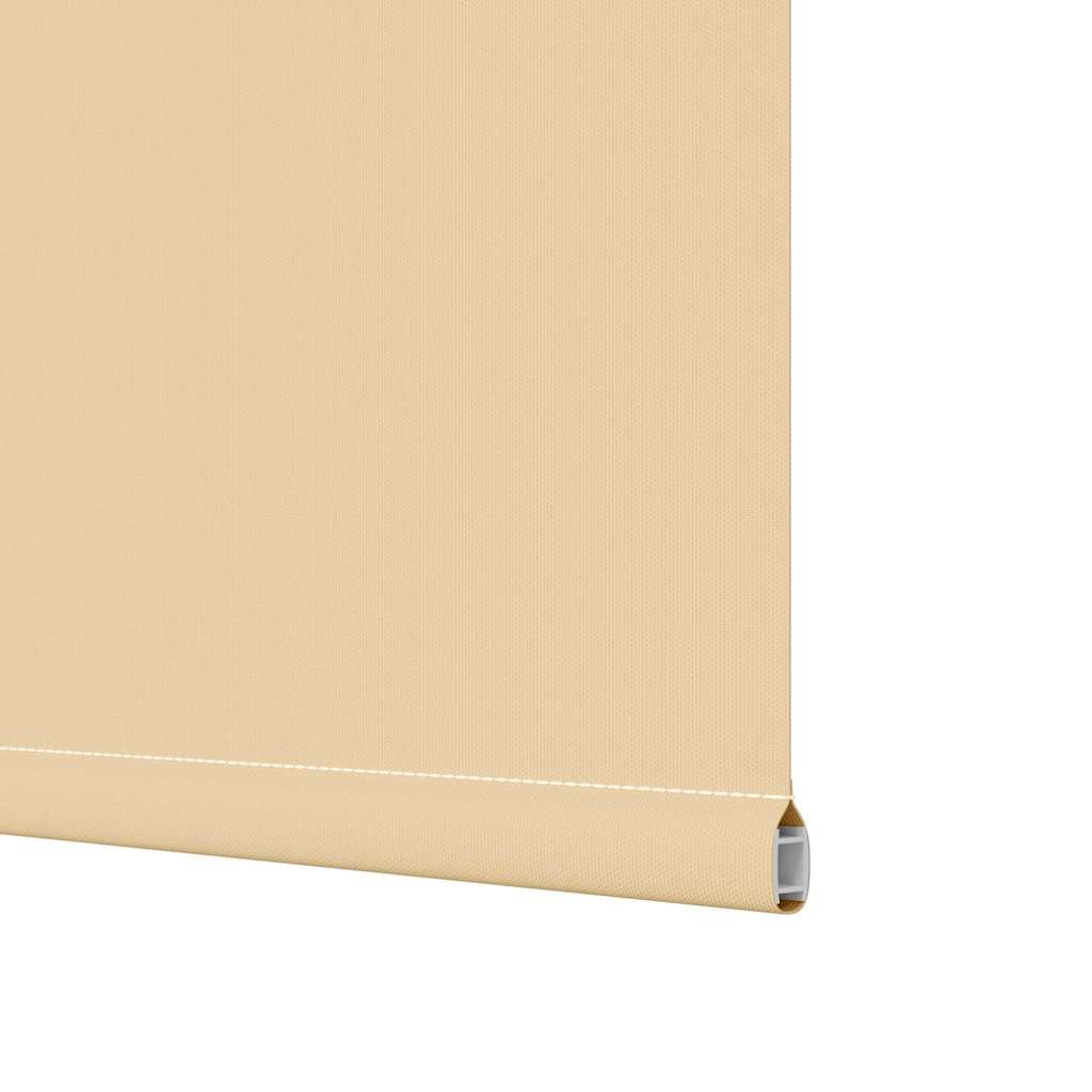 vidaXL Roleta zaciemniająca beżowa 50x150 cm Szerokość tkaniny 45,7 cm