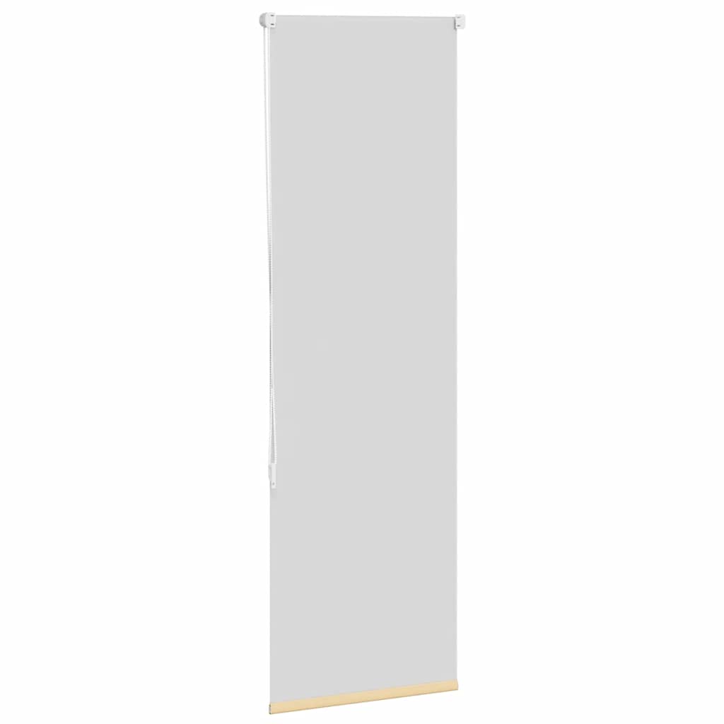 vidaXL Roleta zaciemniająca beżowa 50x150 cm Szerokość tkaniny 45,7 cm