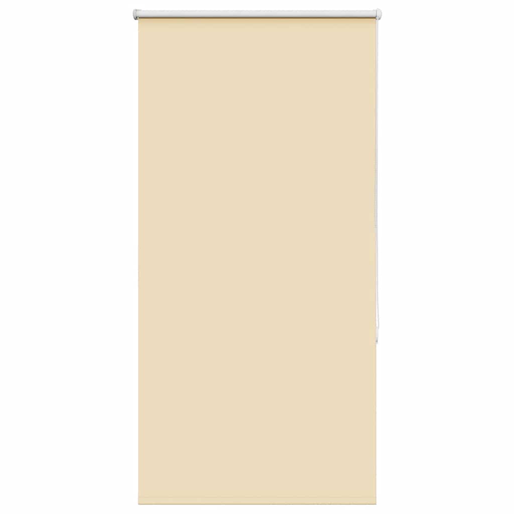 vidaXL Roleta zaciemniająca beżowa 65x150 cm Szerokość tkaniny 60,7 cm