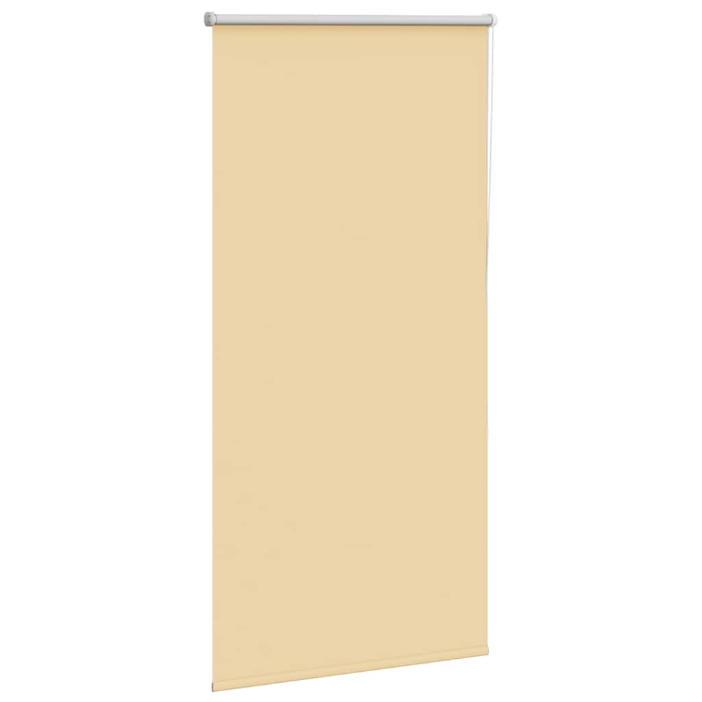 vidaXL Roleta zaciemniająca beżowa 65x150 cm Szerokość tkaniny 60,7 cm