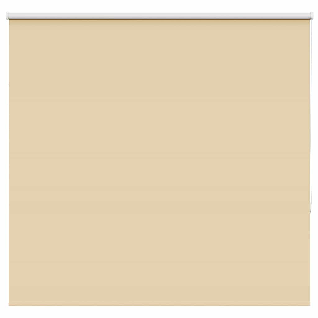 vidaXL Roleta zaciemniająca beżowa 145x150cm Szerokość tkaniny 141,6cm