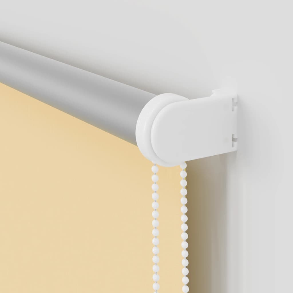 vidaXL Roleta zaciemniająca beżowa 155x150cm Szerokość tkaniny 151,6cm