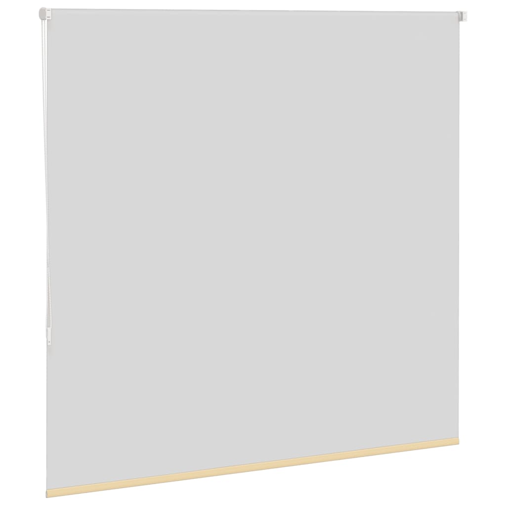 vidaXL Roleta zaciemniająca beżowa 155x150cm Szerokość tkaniny 151,6cm