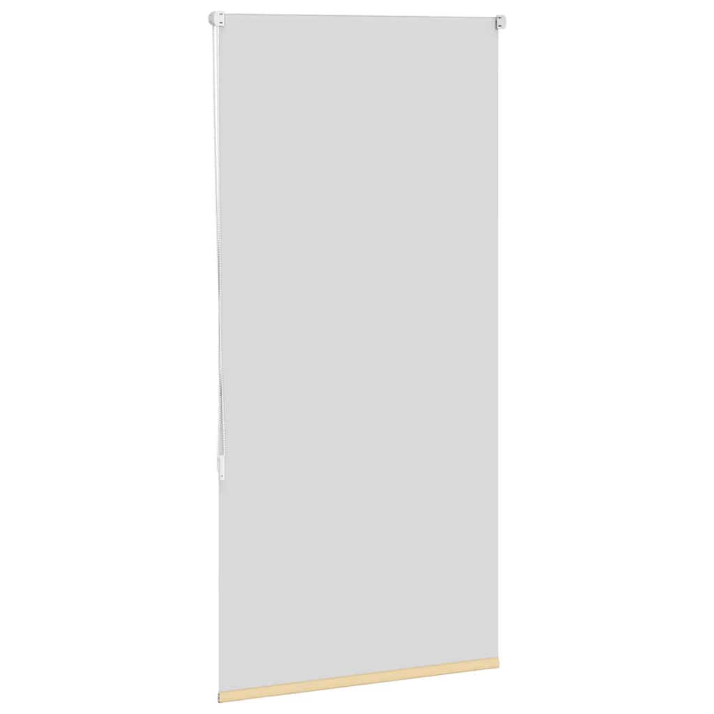 vidaXL Roleta zaciemniająca beżowa 80x175 cm Szerokość tkaniny 75,7 cm