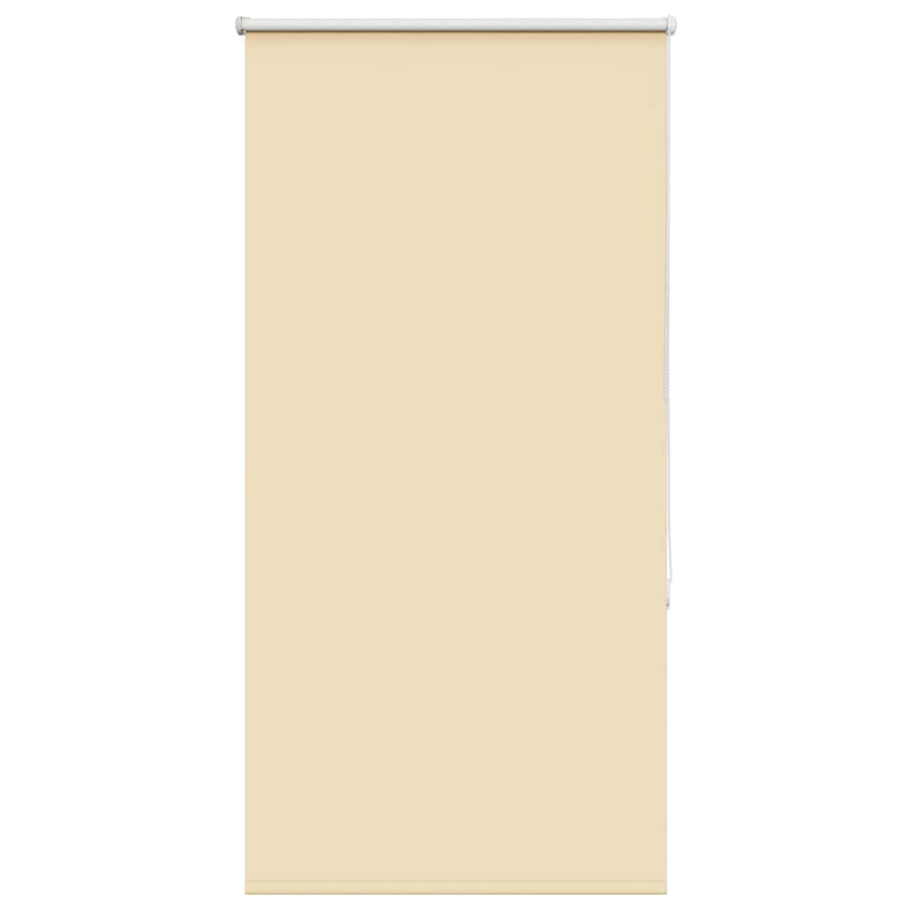 vidaXL Roleta zaciemniająca beżowa 85x175 cm Szerokość tkaniny 80,7 cm