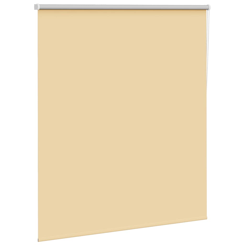 vidaXL Roleta zaciemniająca beżowa 135x175cm Szerokość tkaniny 131,6cm