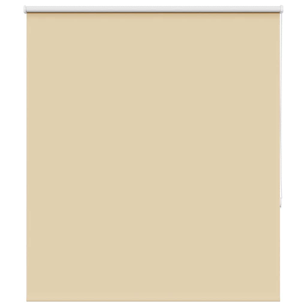 vidaXL Roleta zaciemniająca beżowa 140x175cm Szerokość tkaniny 136,6cm