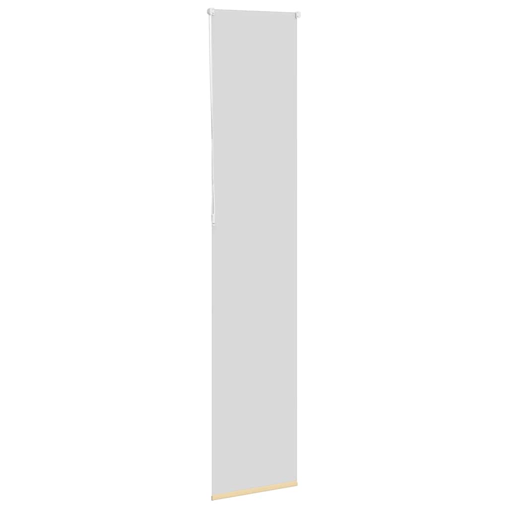 vidaXL Roleta zaciemniająca beżowa 50x210 cm Szerokość tkaniny 45,7 cm