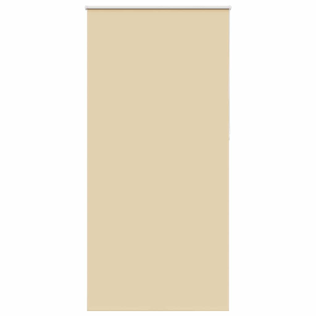 vidaXL Roleta zaciemniająca beżowa 90x210 cm Szerokość tkaniny 85,7 cm