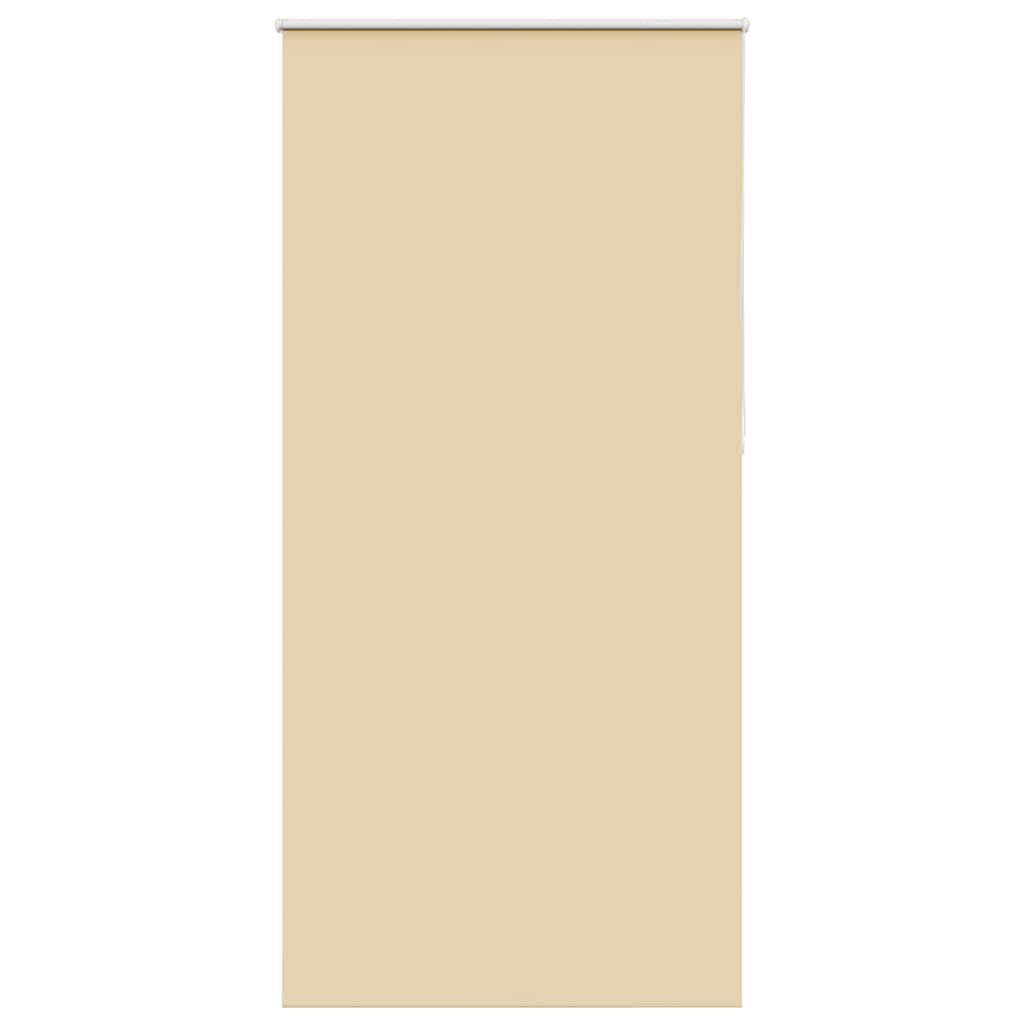 vidaXL Roleta zaciemniająca beżowa 100x210 cm Szerokość tkaniny 95,7cm