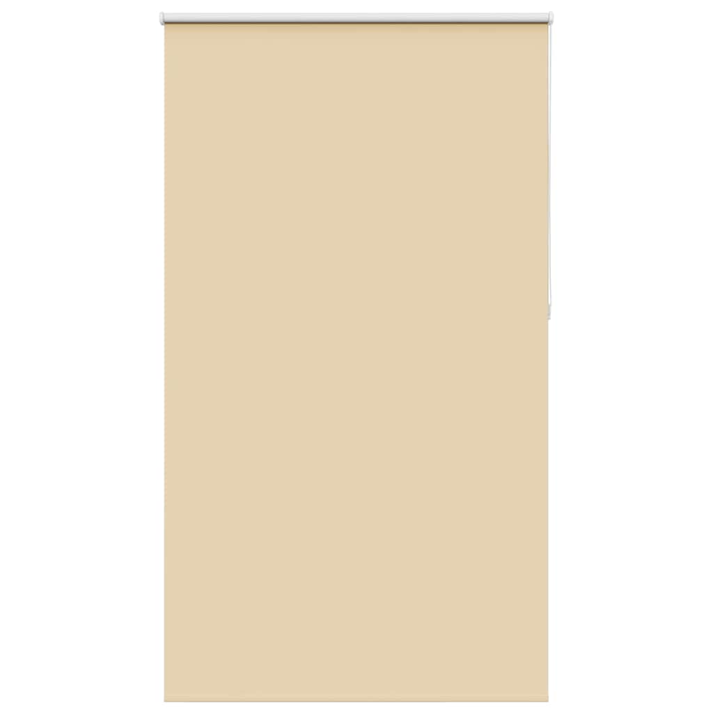 vidaXL Roleta zaciemniająca beżowa 130x210cm Szerokość tkaniny 126,6cm