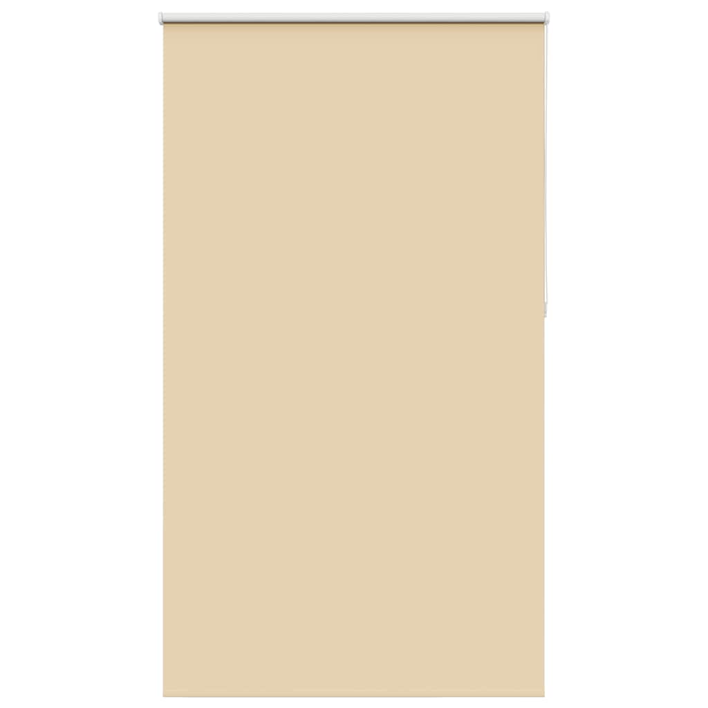 vidaXL Roleta zaciemniająca beżowa 140x210cm Szerokość tkaniny 136,6cm