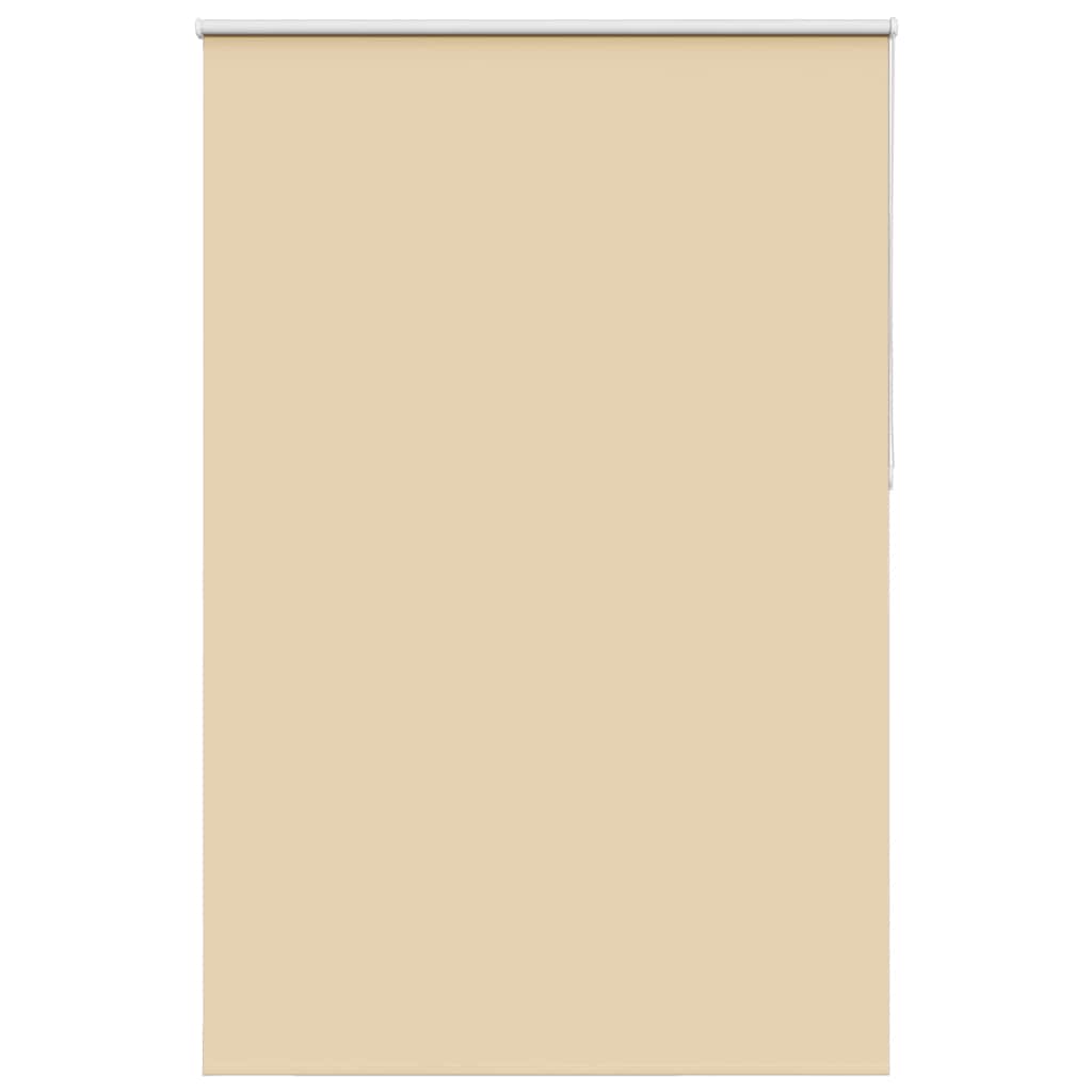 vidaXL Roleta zaciemniająca beżowa 150x210cm Szerokość tkaniny 146,6cm
