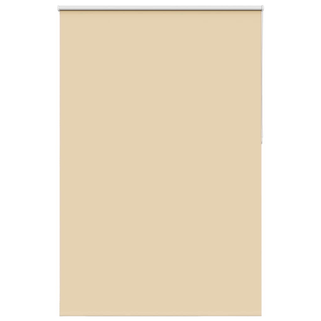 vidaXL Roleta zaciemniająca beżowa 160x210cm Szerokość tkaniny 156,6cm