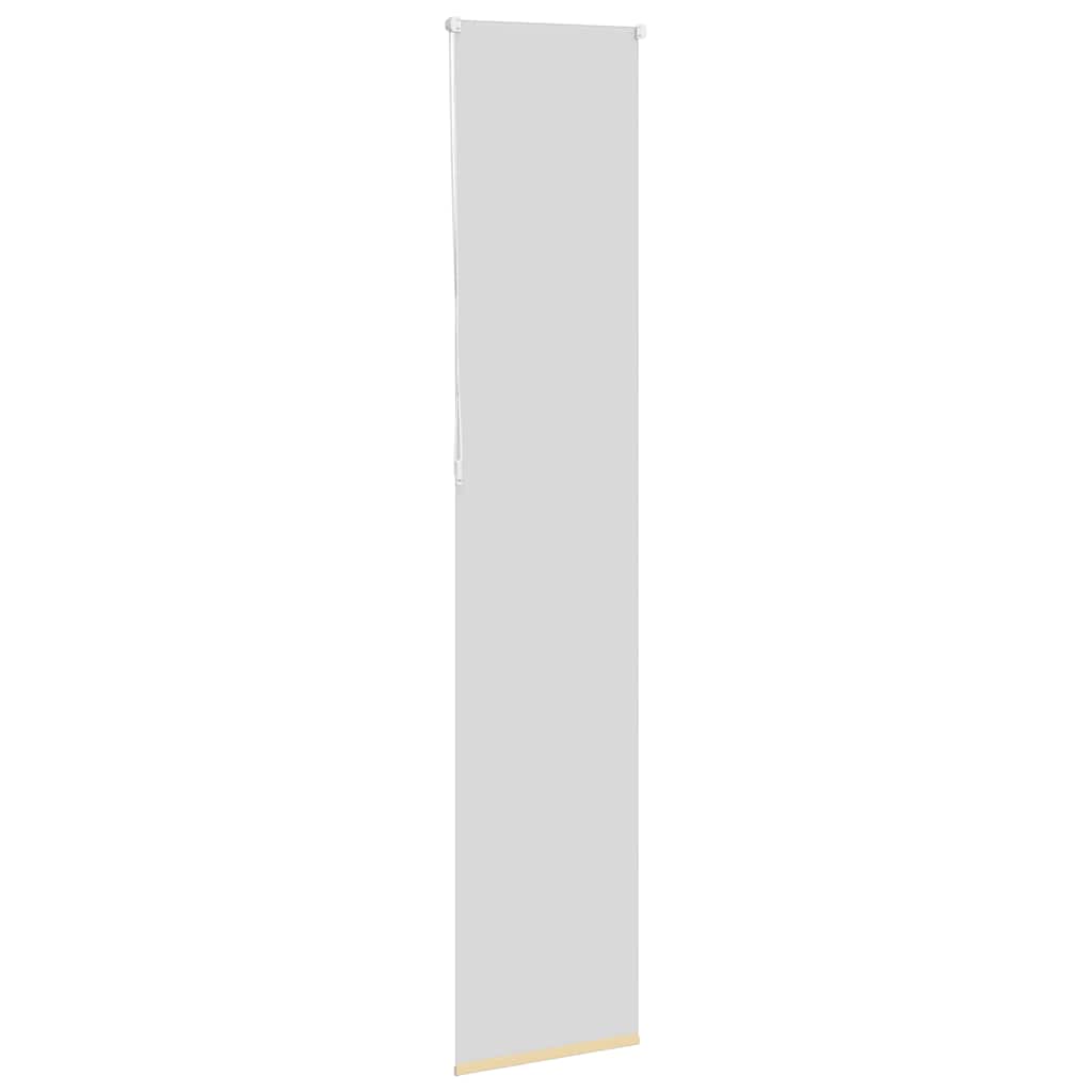 vidaXL Roleta zaciemniająca beżowa 50x230 cm Szerokość tkaniny 45,7 cm