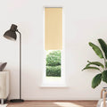 vidaXL Roleta zaciemniająca beżowa 55x230 cm Szerokość tkaniny 50,7 cm