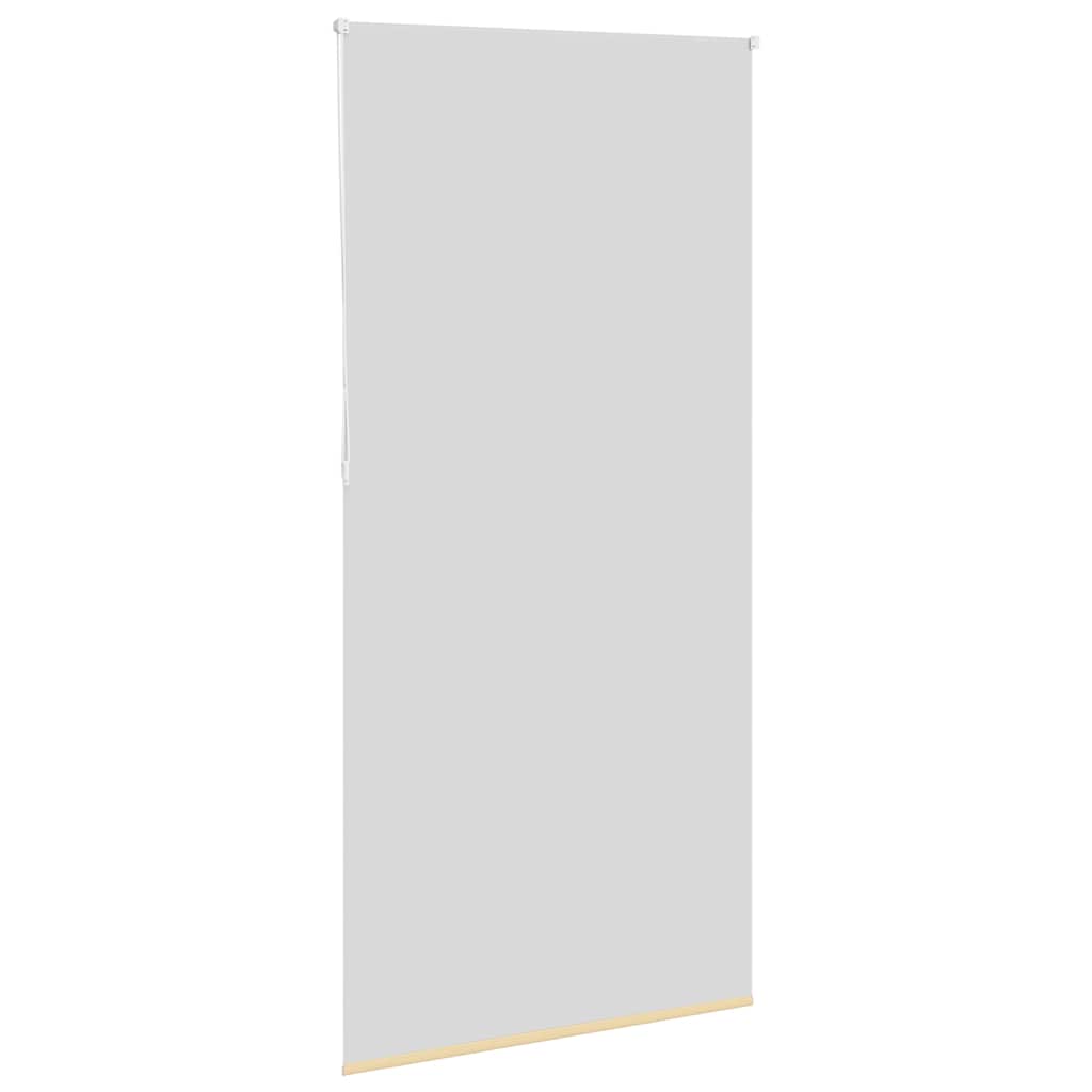 vidaXL Roleta zaciemniająca beżowa 95x230 cm Szerokość tkaniny 90,7 cm